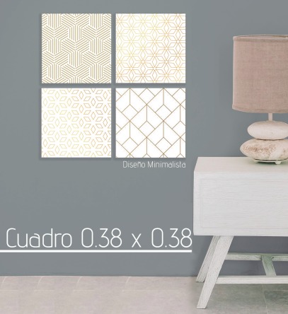 Cuadro Diseños Minimalista 0.38×0.38
